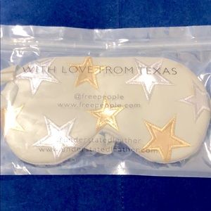 FREE PEOPLE Leather eye mask !